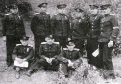 Офицеры торпедного склада 188. Кронштадт, 1944 г.