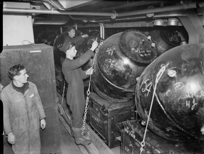 HMS Apollo Minelaying WWII IWM A 27055